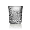 Libbey Hobstar Double Old Fashioned Glasses, 12 ounce, Smoke, Set of 4 - 3 of 4