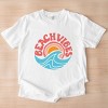 Simply Sage Market Beach Vibes Circle Garment Dyed Tee - 3 of 4