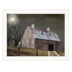 Gulches Series "Midnight Moon" in by Billy Jacobs 1 Piece White Frame Print Modern Home Decor Poster Art Print 21 in. x 1 in. - 1 of 3