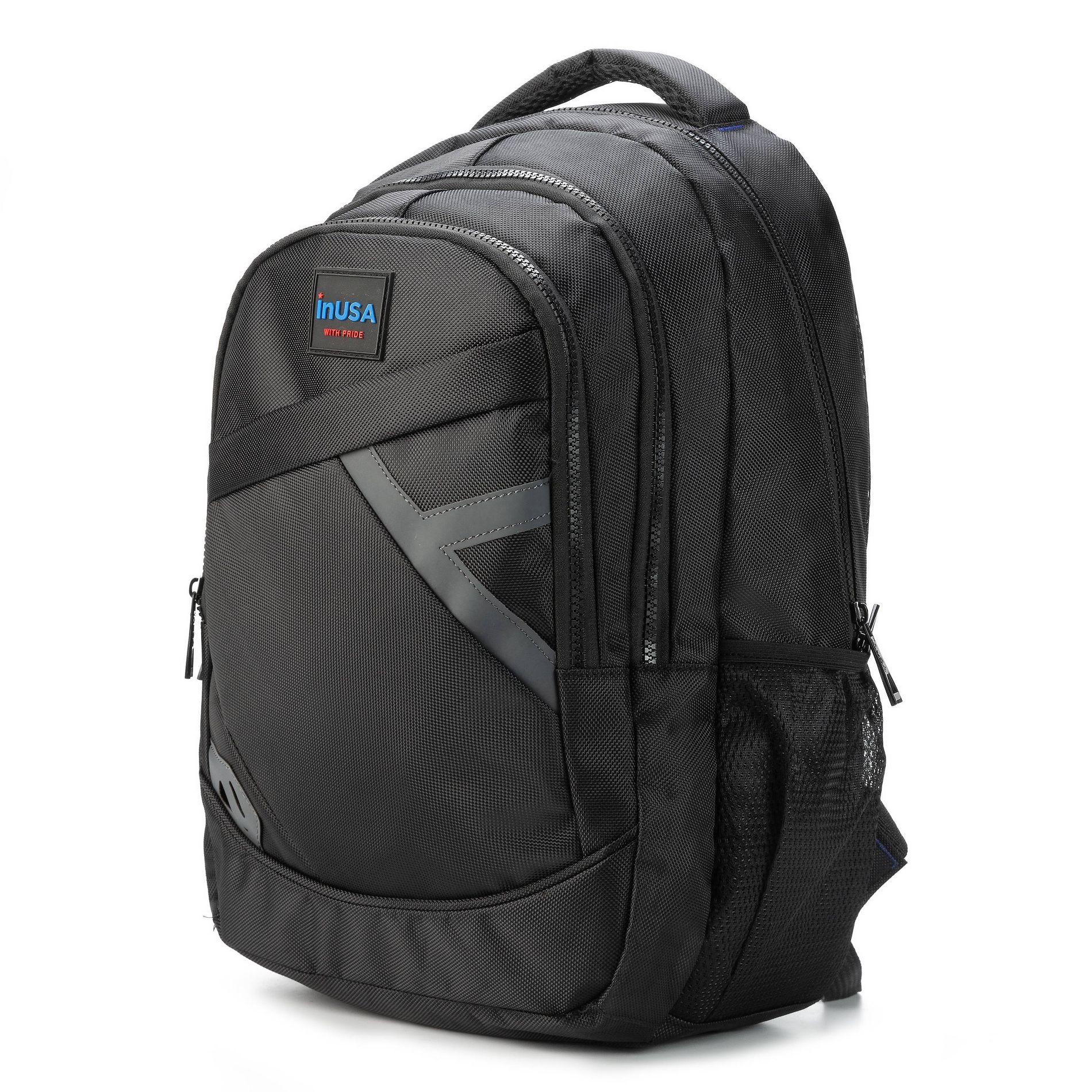 InUSA 20L APACHE Executive Backpack for Laptops upto 15.6'' - Black