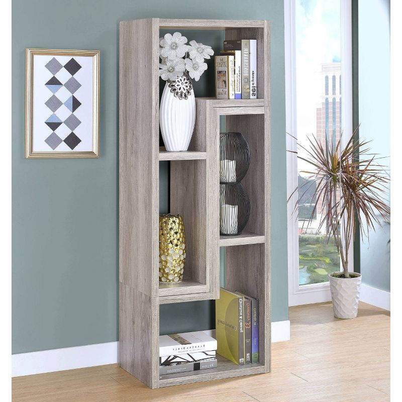 22" Velma 4 Shelf Multipurpose Modular Bookcase TV Stand – Coaster, 4 of 18