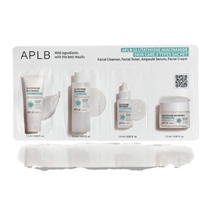APLB Glutathione Niacinamide Skin Care 4 Types ( Sachet Set )- Discover your new favorite routine in four simple steps : Target