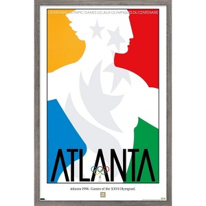 Trends International Team USA - Atlanta 1996. Games of the XXVI Olympiad. Framed Wall Poster Prints - 1 of 4