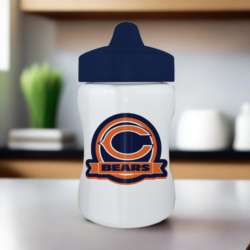 BabyFanatic Toddler and Baby Unisex 9 oz. Sippy Cup NFL Chicago Bears, 4 of 5