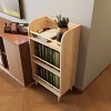 Vynxaria 3 - Tier 19.69"W x 36.61"H Modern Farmhouse Pine Bookshelf for Versatile Storage - 4 of 4