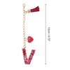 Unique Bargains Water Cup Pendant Red 1 Pc - 2 of 4