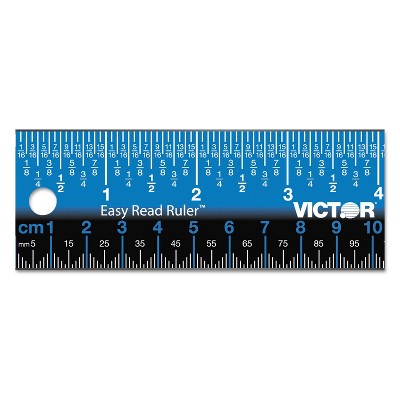 Sparco Standard Plastic Ruler 12 Long Holes for Binders Clear 01488