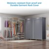 VIPEK V5C Clothes Closet Wardrobe Heavy Duty Covered Clothes Rack, Black Metal Clothing Rack with Grey Oxford Fabric Cover - 2 of 4