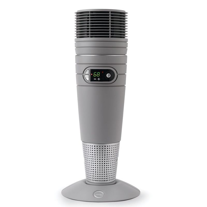 Lasko 6462 Full Circle Warmth Portable Electric 1500 Watt Oscillating Ceramic Tower Heater with Remote and Adjustable Thermostat, 1 of 7