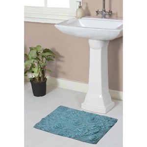 Modesto Collection Cotton Tufted Bath Rug - Home Weavers - 1 of 4