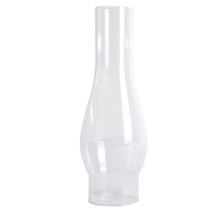 Lehman's Clear Glass Lamp Chimney, Replacement Hurricane Globe Measures 2 5/8 Inch Diameter Base x 10 Inches High for Oil or Kerosene Lanterns - 1 of 3