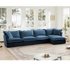 NicBex Couches for Living Room Single Deep Seat Sofa Couch Fabric Slip-covered Armchair with 1 Big Back Cushion and 2 Big Toss Pillows - 3 of 4