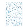 Two-Sided "Ski Toile" Heavyweight Christmas/Holiday Gift Wrap by Ramus & Co (Eight Sheets) - 4 of 4
