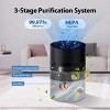 FreAire Air Purifier for Home Large Room (1086 Sq Ft), 3-in-1 HEPA Filter for Pet Dander, Allergies, Dust, Smoke with Customizable RGB Lighting - 3 of 4