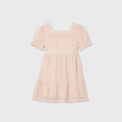 2t pink dress