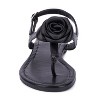 New York & Company Women's Rosette Flat Sandal - 4 of 4