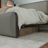 NicBex Metal Bed Frame with Curved Upholstered Headboard and Footboard for Adults/Boys/Girls,Gray - 4 of 4