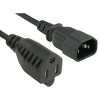 Sanoxy 1ft 18 AWG Monitor Power Adapter Cord (NEMA 5-15R to IEC320 C14) - 2 of 4