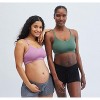 Women's Under Belly French Terry Lounge Maternity Shorts - Motherhood Maternity - 4 of 4