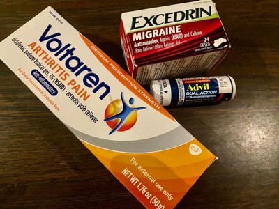 Excedrin Migraine Relief Caplets to Alleviate Migraine Symptoms - 24 count
