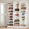 Hommoo 13-Tier Freestanding Shoe Rack White - 3 of 4