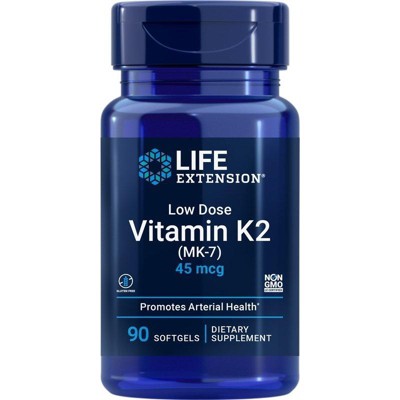 Low-Dose Vitamin K2 45 mcg by Life Extension  -  90 Softgel