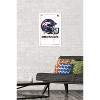Trends International NFL Denver Broncos - Drip Helmet 20 Framed Wall Poster Prints - 2 of 4