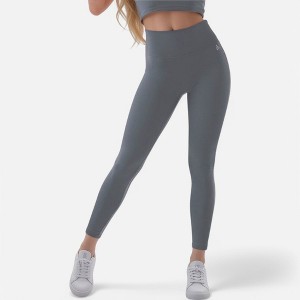 Anna-Kaci Active Women's High Waist Seamless Leggings with Full-Length Ankle Fit - 1 of 4