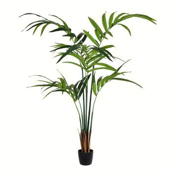 Vickerman 5' Potted Kentia Palm Artificial Tree.