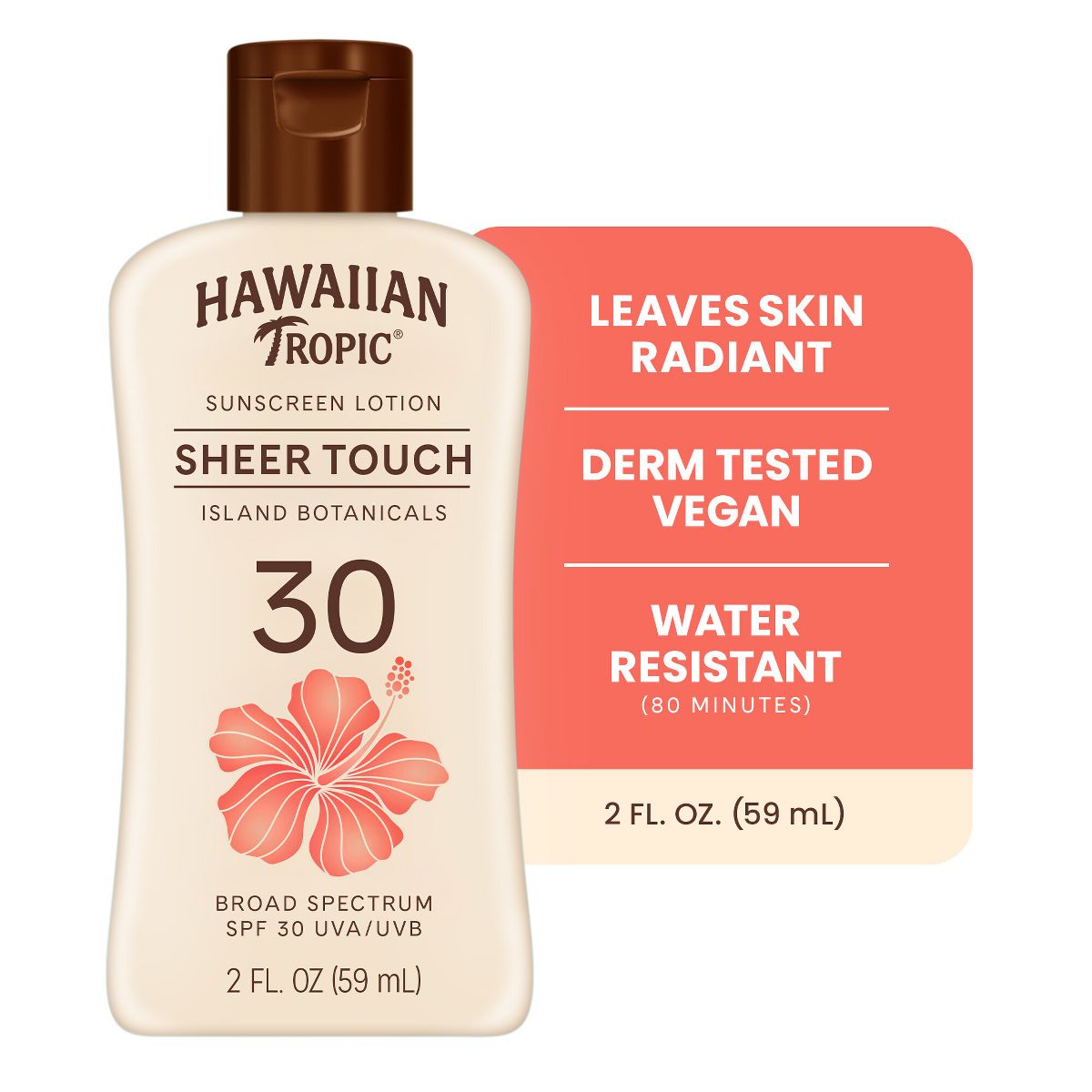 Hawaiian Tropic Touch Ultra Radiance Lotion Sunscreen - SPF 30 - 2 fl oz - thumbnail 3