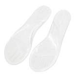 Unique Bargains Self Adhesive 3/4 Foot Care Arch Support Silicone Massage Insoles Cushions Pads
