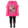 Barbie Girls Fleece Hoodie And Leggings Outfit Set Toddler : Target