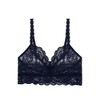Cosabella Women's Never Say Never Sweetie Bralette in Blue, Size X Large - 4 of 4