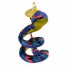 Morawski 2.0 Inch Blue And Red Snake Limbless Reptile Halloween Tree Ornaments - 4 of 4