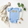 The Juniper Shop Littlest Colorful Baby Bodysuit - 2 of 2