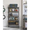 SONGMICS 5-Tier Storage Shelves, Garage Storage, Boltless Assembly, Adjustable Shelving Unit, Load 1929 lb, for Shed Warehouse Basement Kitchen - 2 of 4