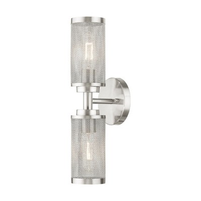 Livex Lighting Industro 2 - Light Sconce in  Brushed Nickel