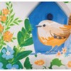 Manual Woodworks and Weavers All-Weather Garden Pillow – Wren Design for Patio or Porch - 2 of 3