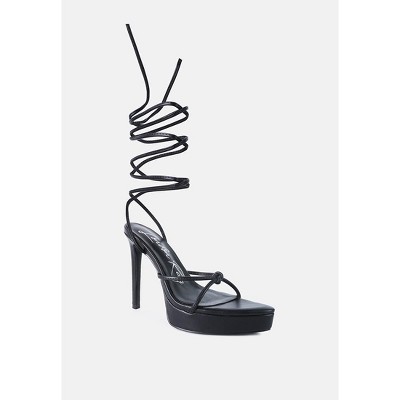 High Heel Lace Up Women Heels
