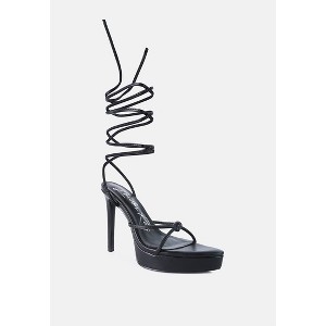 High Heel Lace Up Heels - 1 of 4