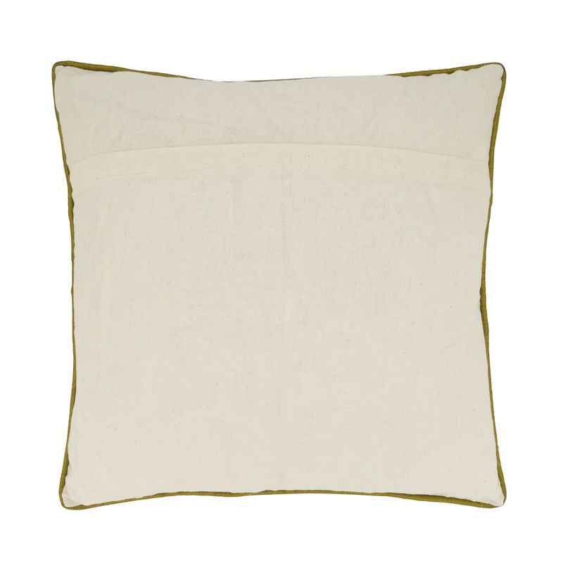 Saro Lifestyle Saro Lifestyle Cotton Throw Pillow Cover With Christmas Tree Embroidery, 2 of 4