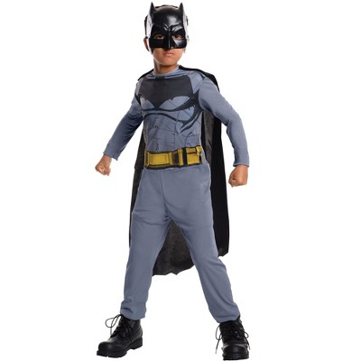 Imagine Costumes Boy's Batman Jumpsuit Mask and Cape Blister Costume ...