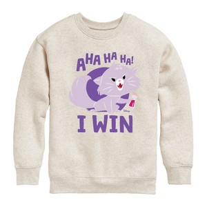 Boys' - Disney - Cats & Dogs Graphic Long Sleeve Fleece Sweatshirt - 1 of 4
