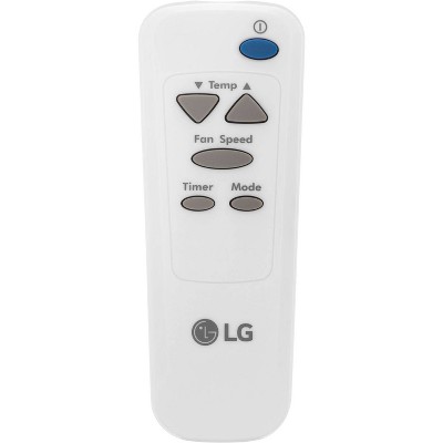 LG 12,000 BTU White Smart Window Air Conditioner with Remote