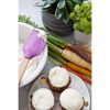 Talisman Designs Laser Etched Beechwood Large Silicone Spatula, Succulent Collection, Set of 1, Purple - 3 of 4