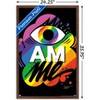 Trends International Jason Naylor - Eye Am Me Framed Wall Poster Prints - 3 of 4