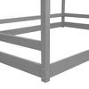 Full Size Wood House Bed with Roof for Kids,Teens - 4 of 4