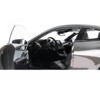 2020 BMW M8 Coupe Gray Metallic with Carbon Top 1/18 Diecast Model Car by Minichamps - 3 of 4