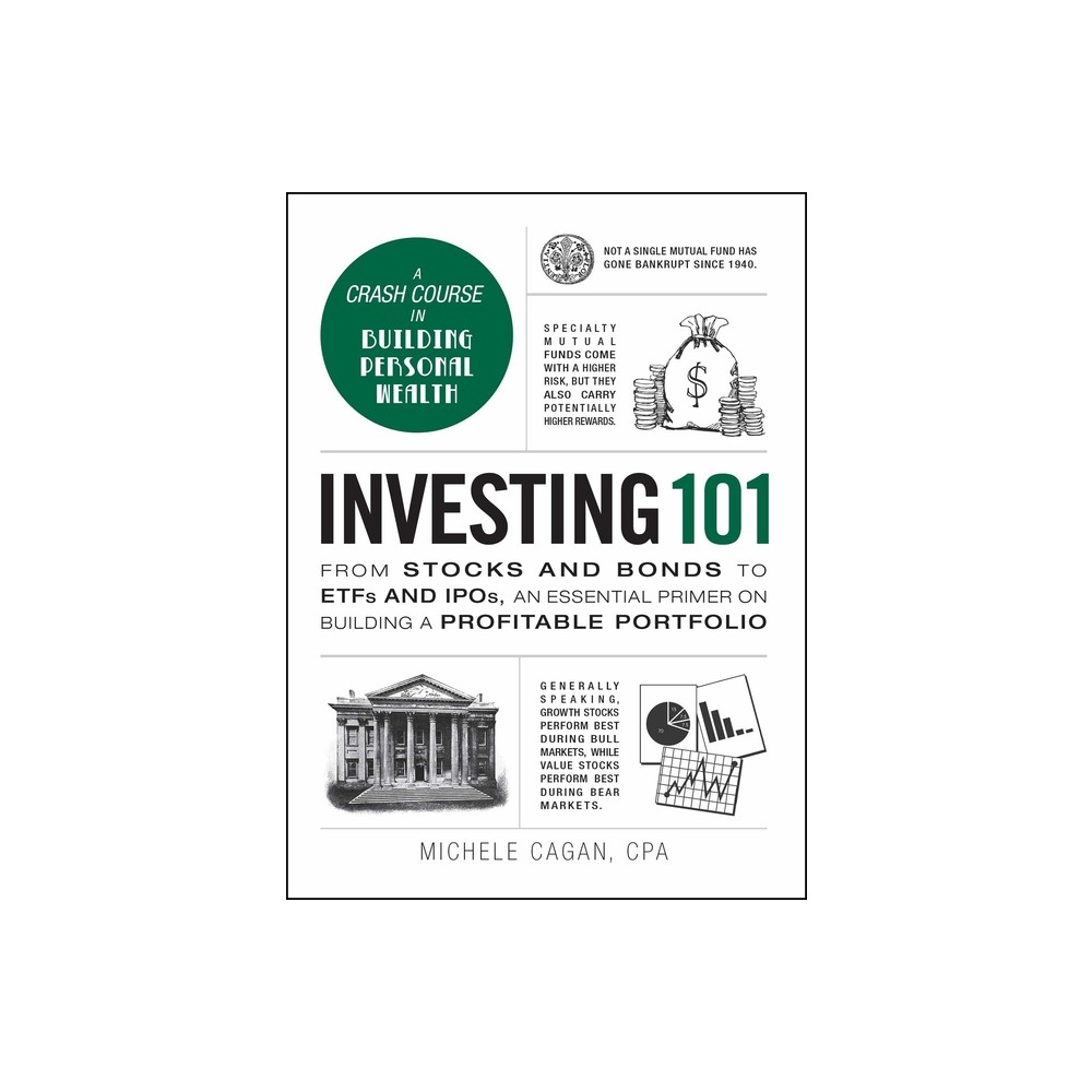 Investing 101 - (Adams 101) by Michele Cagan (Hardcover)