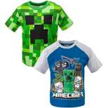 Minecraft Creeper 2 Pack T-Shirts Little Kid to Big Kid 